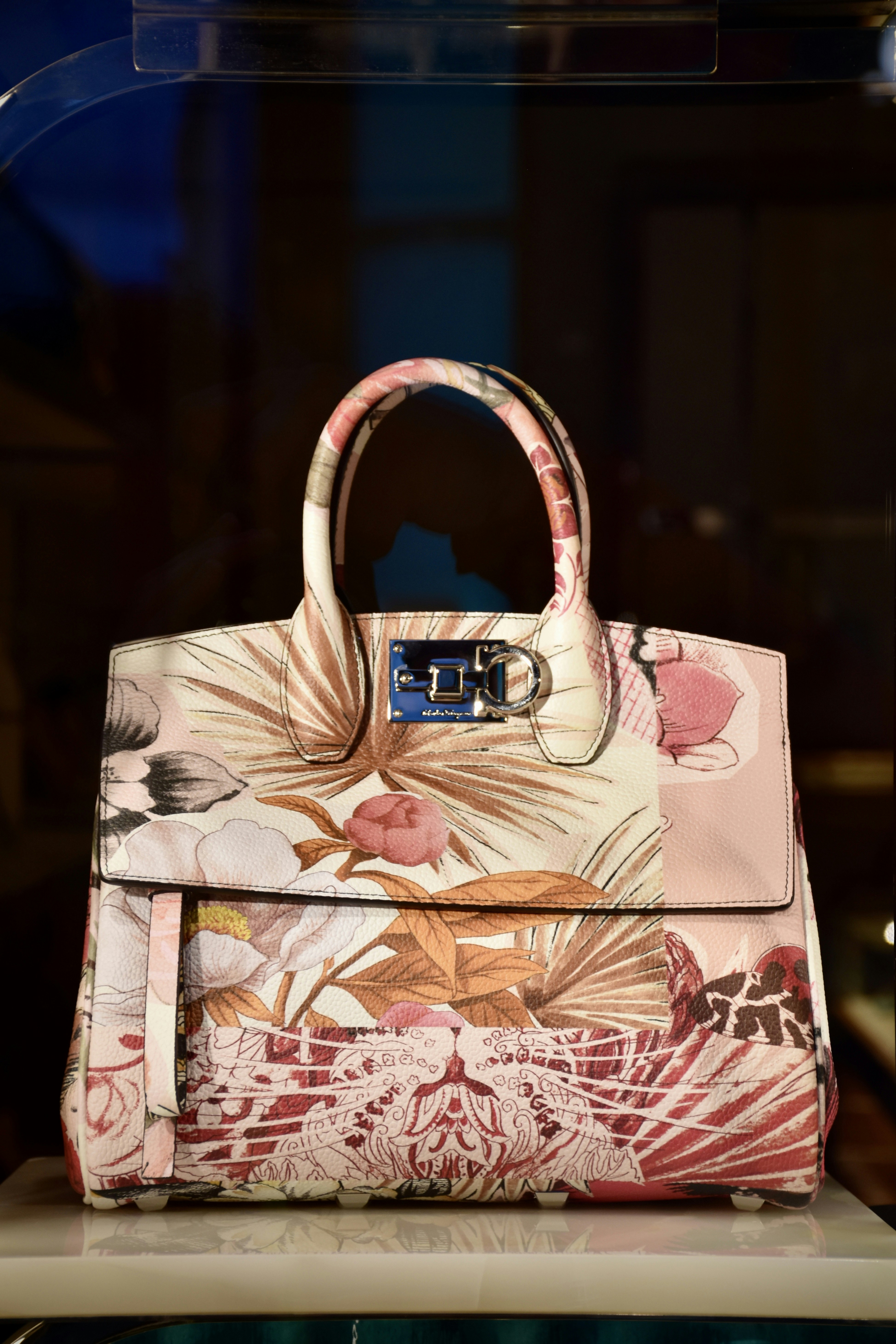Floral Print Tote